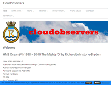 Tablet Screenshot of cloudobservers.co.uk